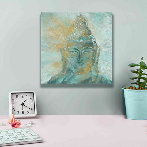 Image of 'Buddha Bright I' by Chris Paschke, Giclee Canvas Wall Art,12 x 12