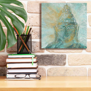 'Buddha Bright I' by Chris Paschke, Giclee Canvas Wall Art,12 x 12