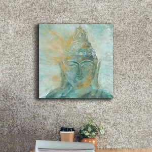 'Buddha Bright I' by Chris Paschke, Giclee Canvas Wall Art,18 x 18