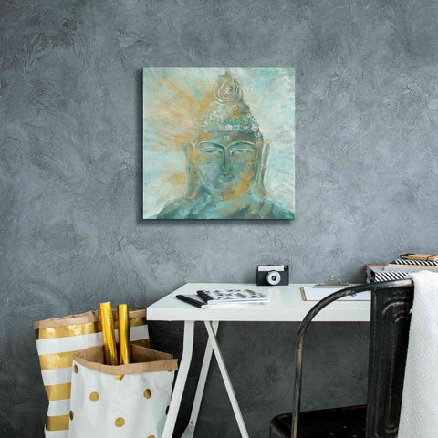 Image of 'Buddha Bright I' by Chris Paschke, Giclee Canvas Wall Art,18 x 18