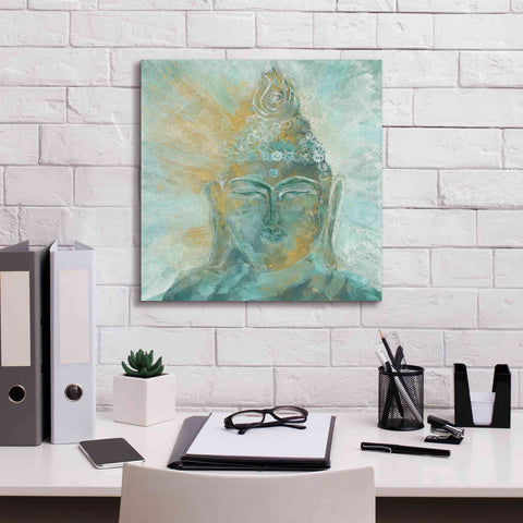 Image of 'Buddha Bright I' by Chris Paschke, Giclee Canvas Wall Art,18 x 18