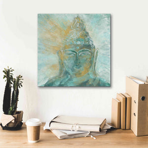 'Buddha Bright I' by Chris Paschke, Giclee Canvas Wall Art,18 x 18