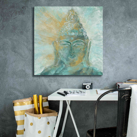 Image of 'Buddha Bright I' by Chris Paschke, Giclee Canvas Wall Art,26 x 26