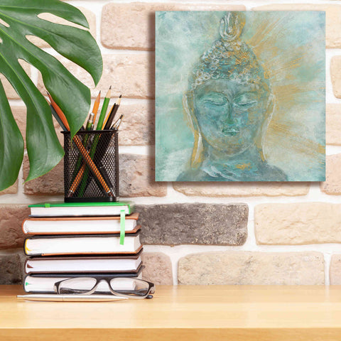 Image of 'Buddha Bright II' by Chris Paschke, Giclee Canvas Wall Art,12 x 12