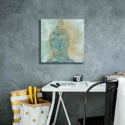 Image of 'Buddha Bright II' by Chris Paschke, Giclee Canvas Wall Art,18 x 18