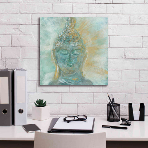 Image of 'Buddha Bright II' by Chris Paschke, Giclee Canvas Wall Art,18 x 18