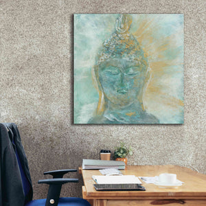 'Buddha Bright II' by Chris Paschke, Giclee Canvas Wall Art,37 x 37