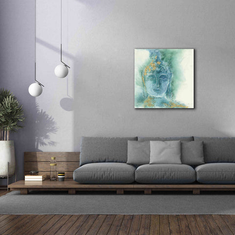 Image of 'Gilded Buddha I' by Chris Paschke, Giclee Canvas Wall Art,37 x 37