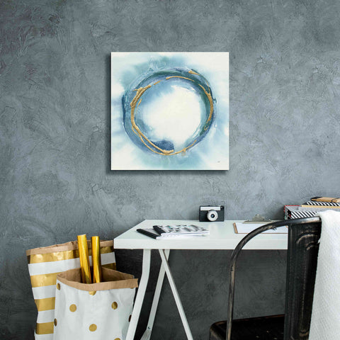 Image of 'Buddha Enso' by Chris Paschke, Giclee Canvas Wall Art,18 x 18