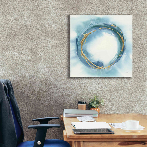 Image of 'Buddha Enso' by Chris Paschke, Giclee Canvas Wall Art,26 x 26