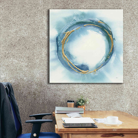 Image of 'Buddha Enso' by Chris Paschke, Giclee Canvas Wall Art,37 x 37