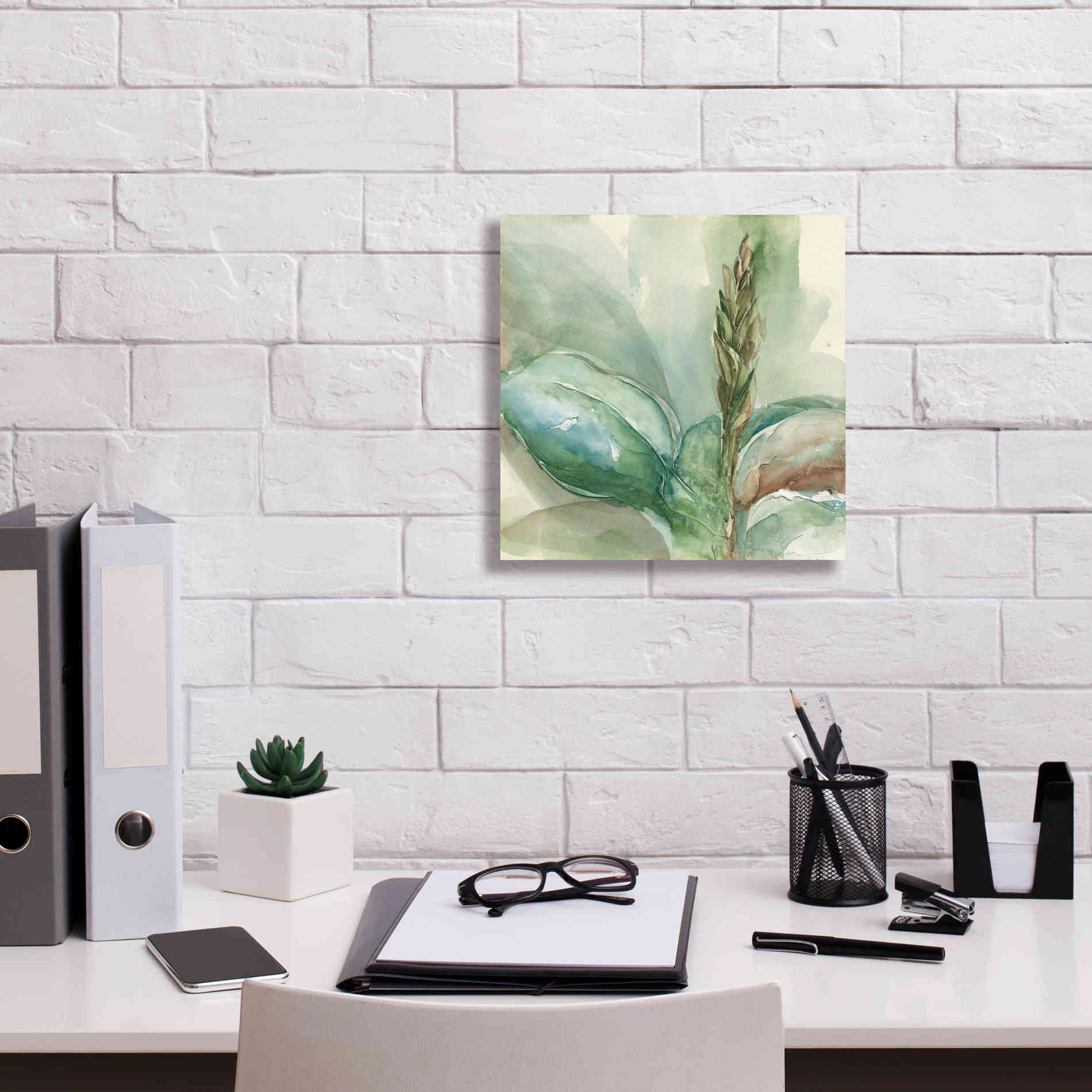 'Exotic Flower I' by Chris Paschke, Giclee Canvas Wall Art,12 x 12