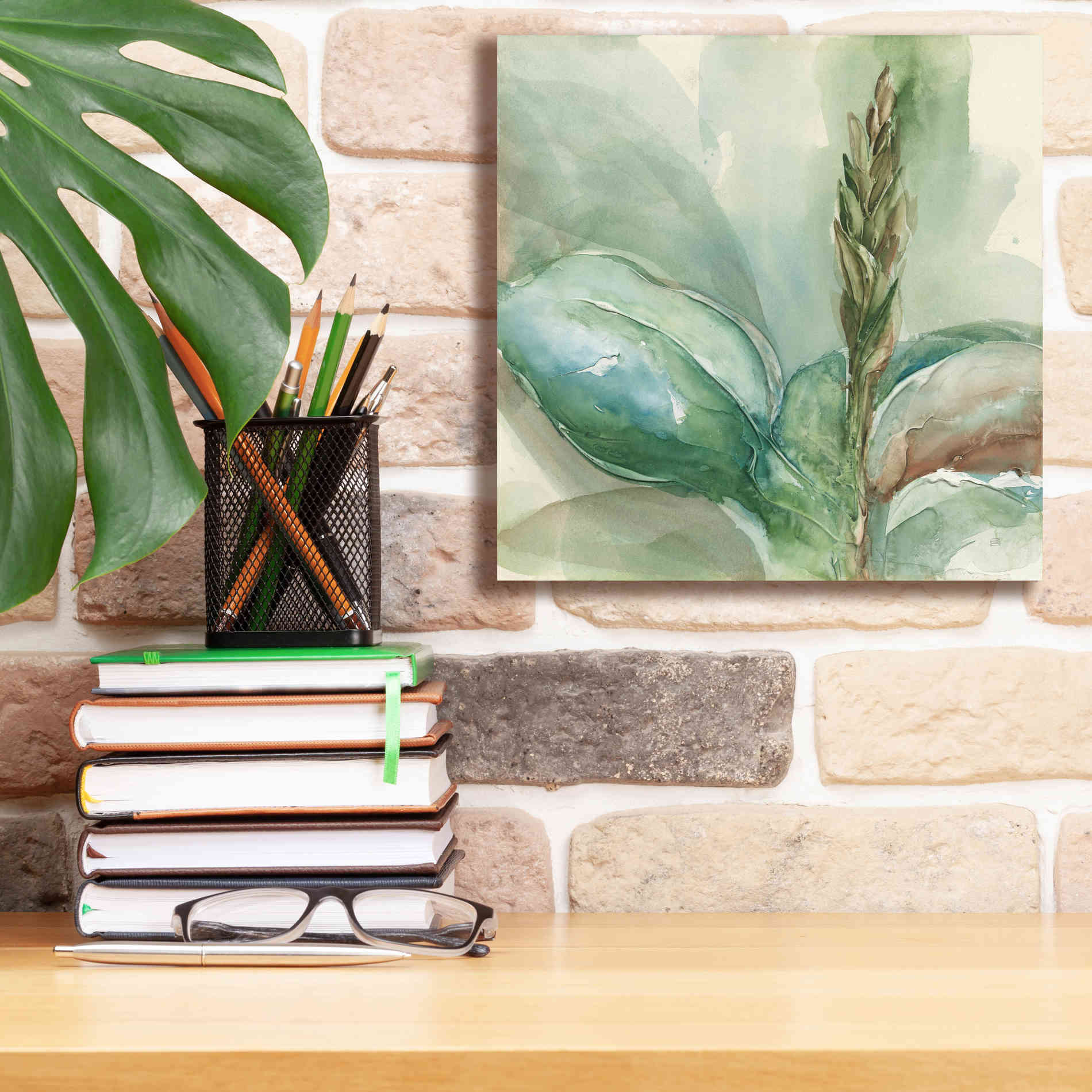 'Exotic Flower I' by Chris Paschke, Giclee Canvas Wall Art,12 x 12