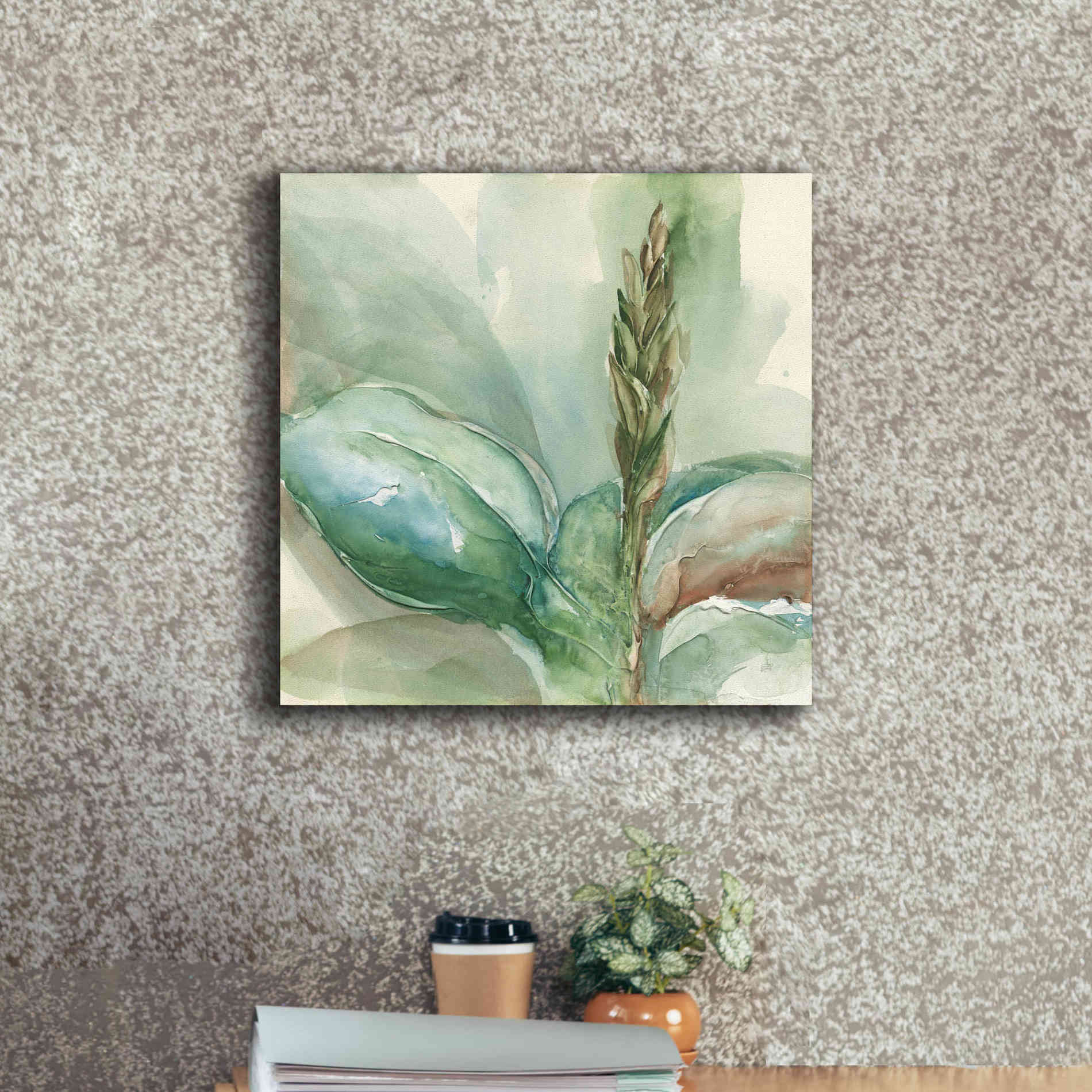 'Exotic Flower I' by Chris Paschke, Giclee Canvas Wall Art,18 x 18