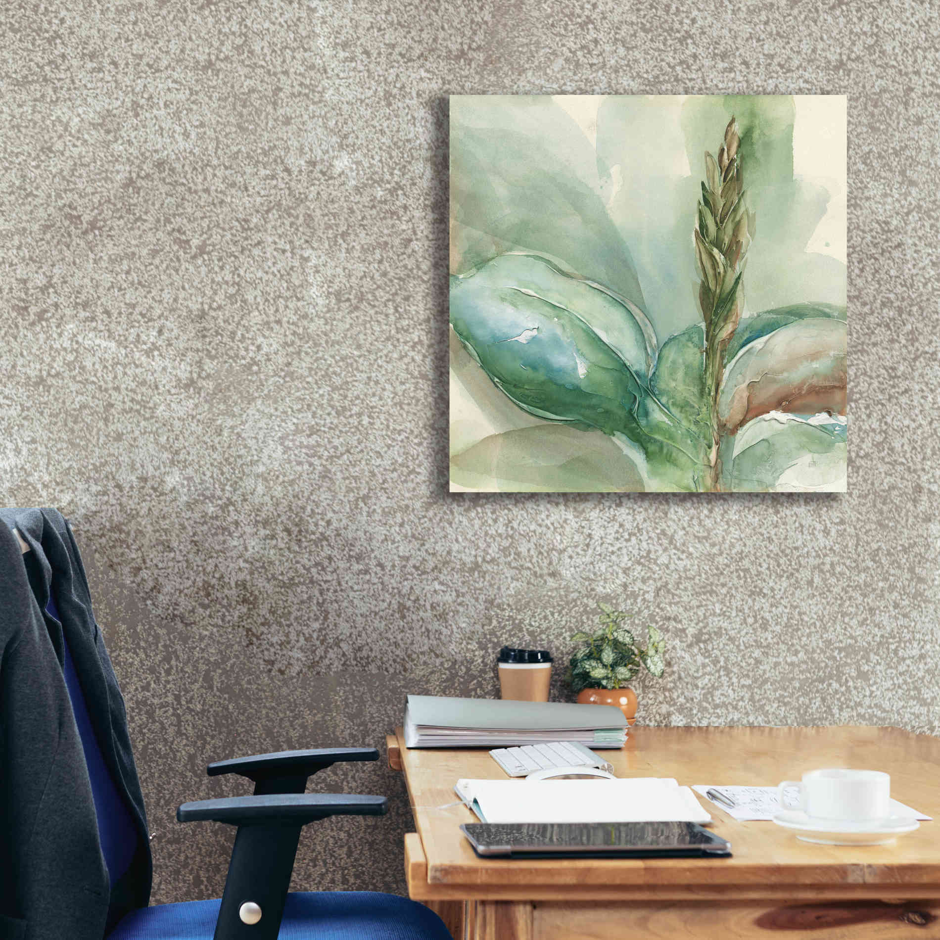 'Exotic Flower I' by Chris Paschke, Giclee Canvas Wall Art,26 x 26