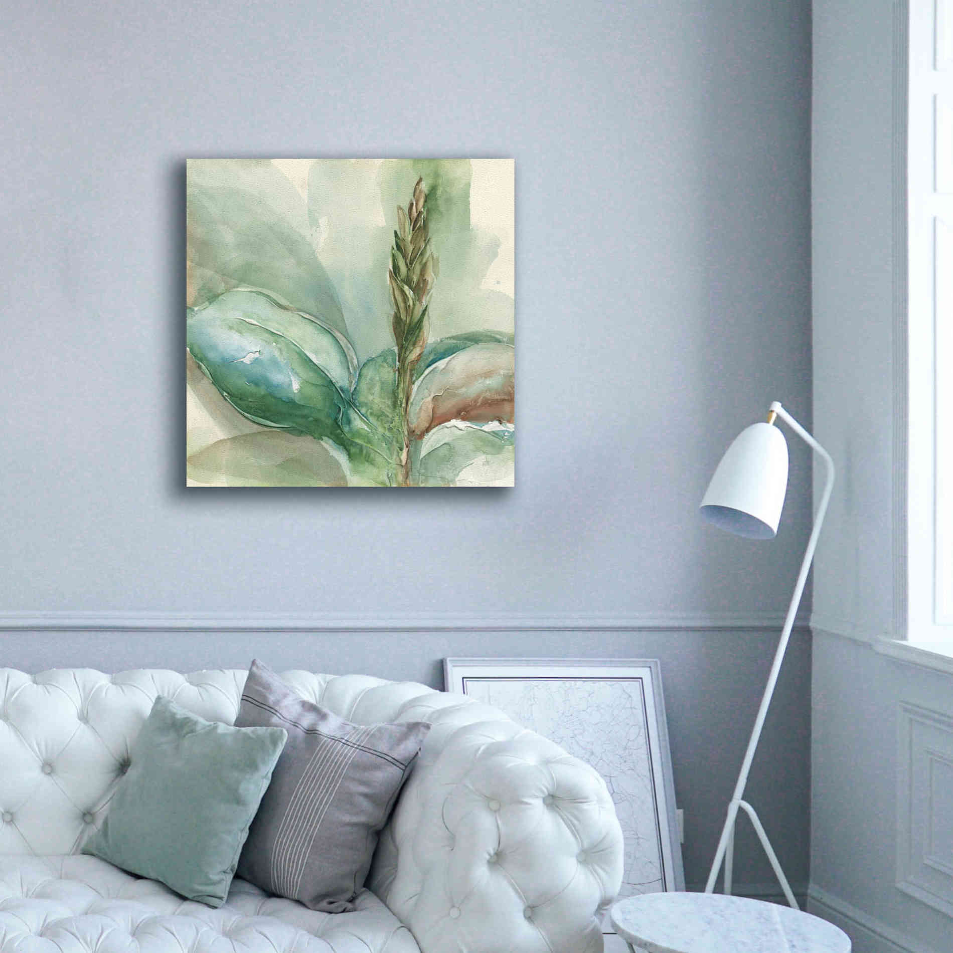 'Exotic Flower I' by Chris Paschke, Giclee Canvas Wall Art,37 x 37