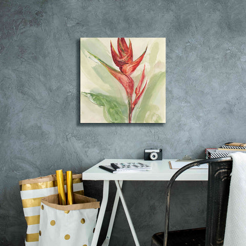 Image of 'Exotic Flower IV' by Chris Paschke, Giclee Canvas Wall Art,18 x 18