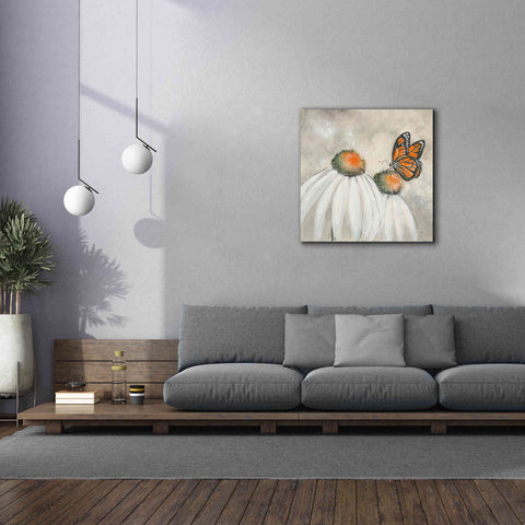 Image of 'Butterflies Are Free II' by Chris Paschke, Giclee Canvas Wall Art,37 x 37