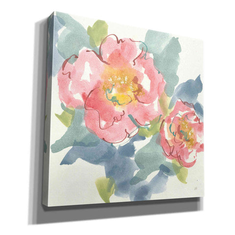 Image of 'Peony In The Pink I' by Chris Paschke, Giclee Canvas Wall Art