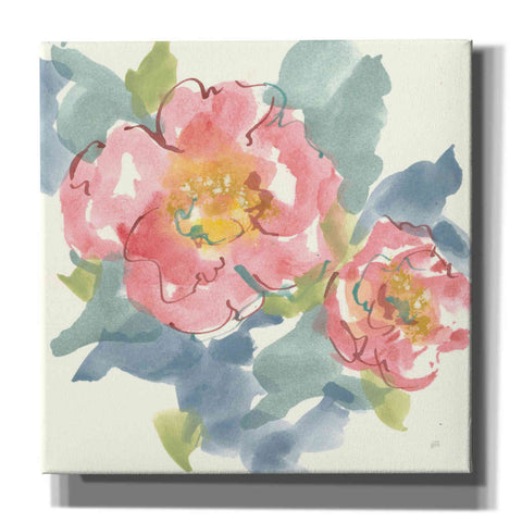 Image of 'Peony In The Pink I' by Chris Paschke, Giclee Canvas Wall Art