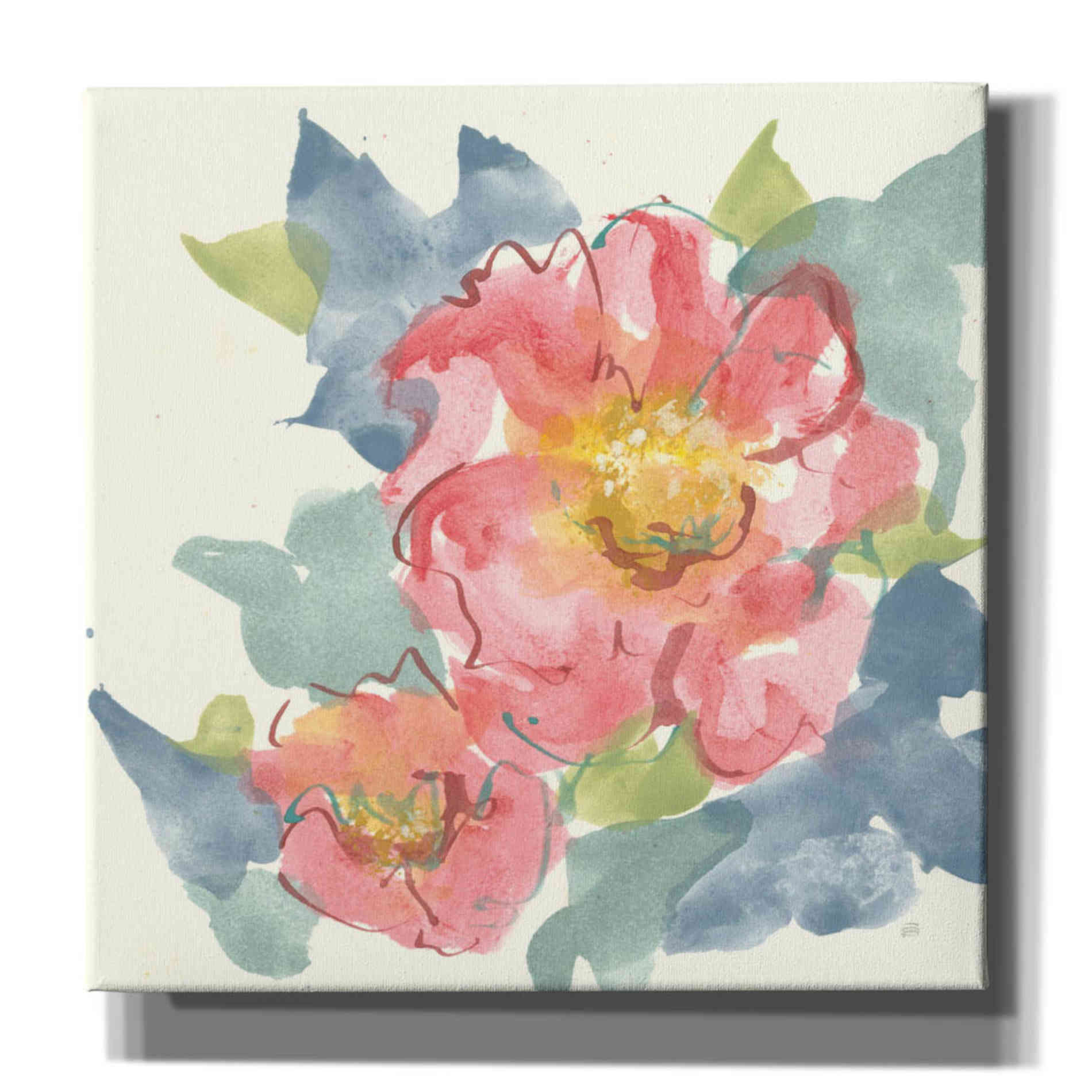 'Peony In The Pink II' by Chris Paschke, Giclee Canvas Wall Art