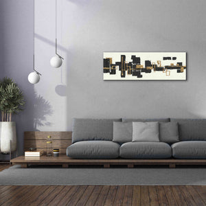 'Gilded Boxes III' by Chris Paschke, Giclee Canvas Wall Art,60 x 20