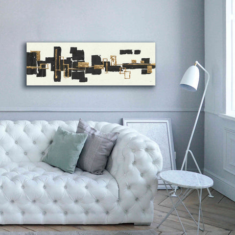 Image of 'Gilded Boxes III' by Chris Paschke, Giclee Canvas Wall Art,60 x 20