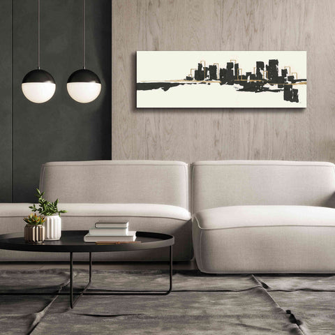 Image of 'Gilded City I' by Chris Paschke, Giclee Canvas Wall Art,60 x 20