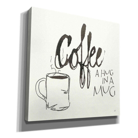 Image of 'Coffee Sayings V' by Chris Paschke, Giclee Canvas Wall Art