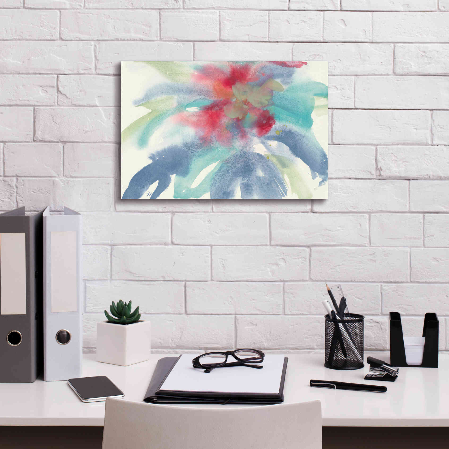 'Dusting Of Mint I' by Chris Paschke, Giclee Canvas Wall Art,18 x 12