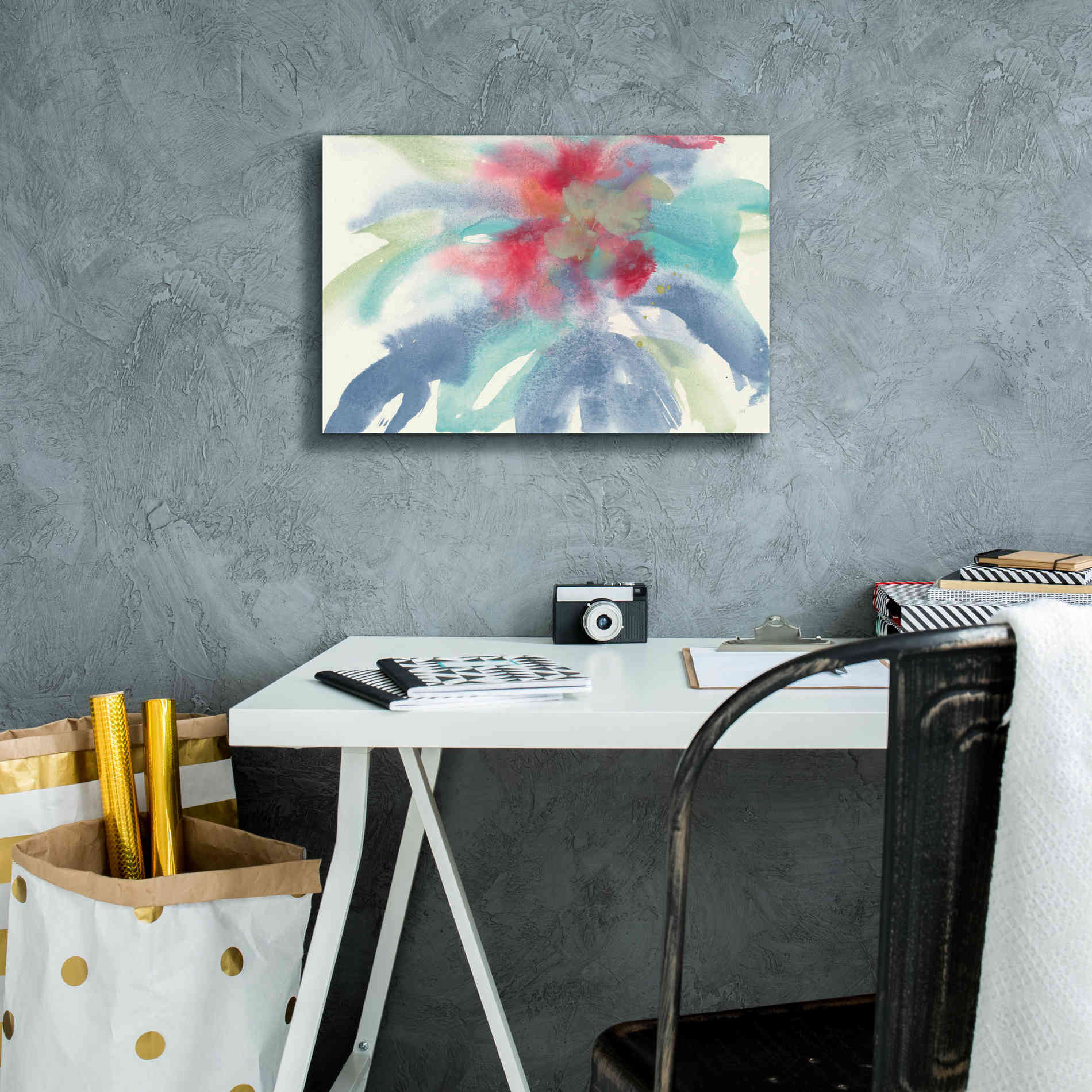 'Dusting Of Mint I' by Chris Paschke, Giclee Canvas Wall Art,18 x 12