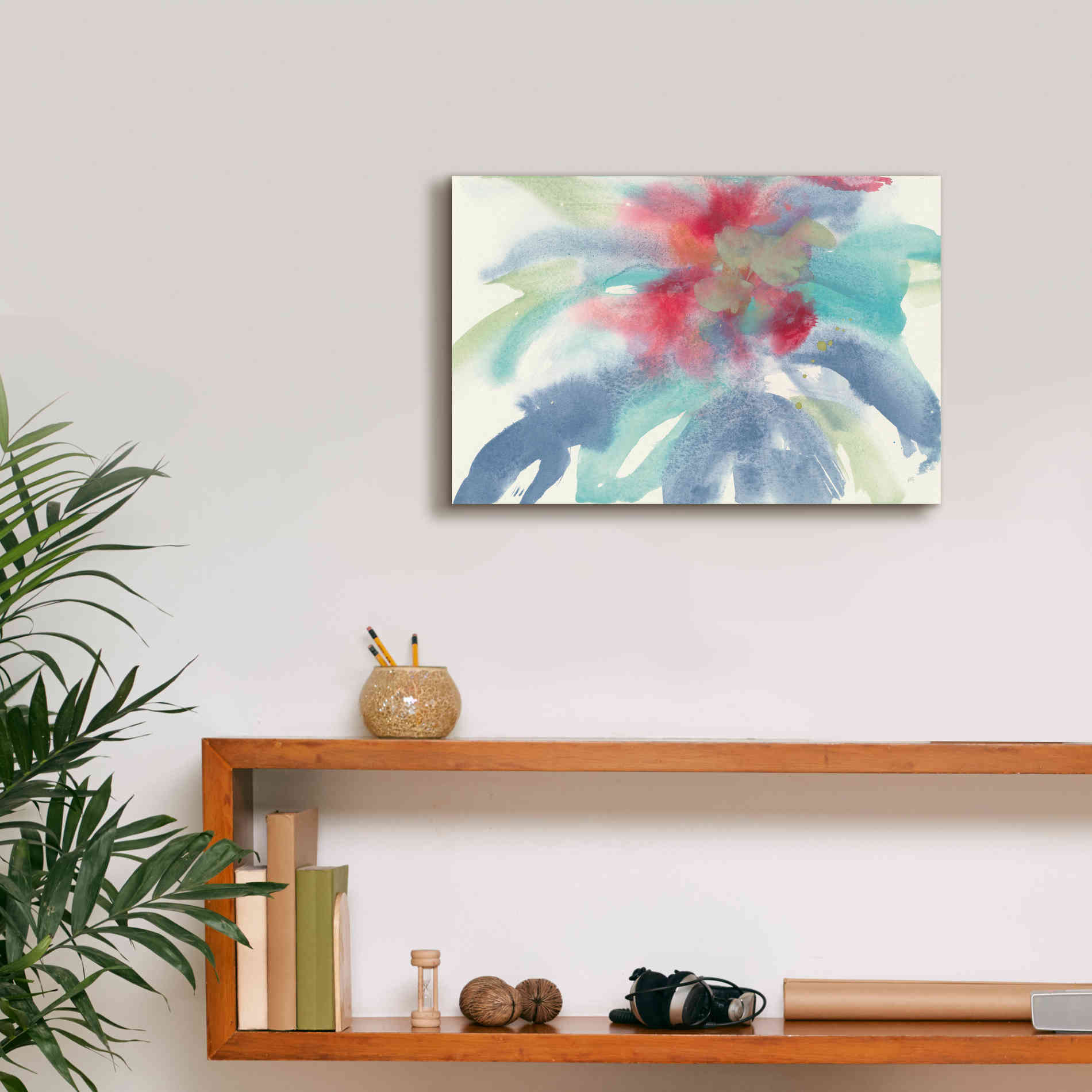 'Dusting Of Mint I' by Chris Paschke, Giclee Canvas Wall Art,18 x 12