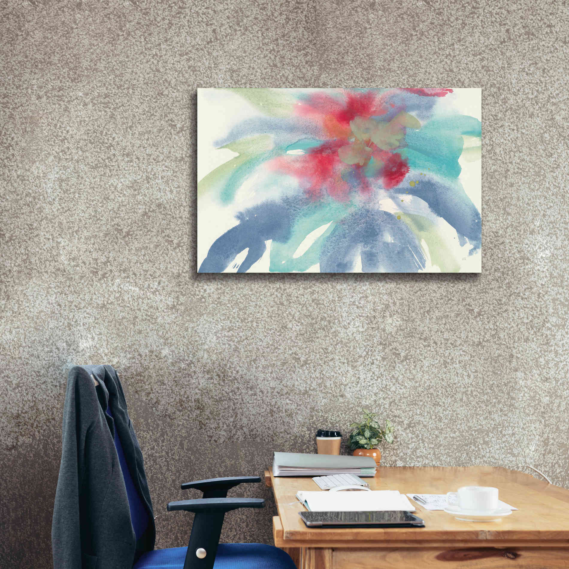 'Dusting Of Mint I' by Chris Paschke, Giclee Canvas Wall Art,40 x 26