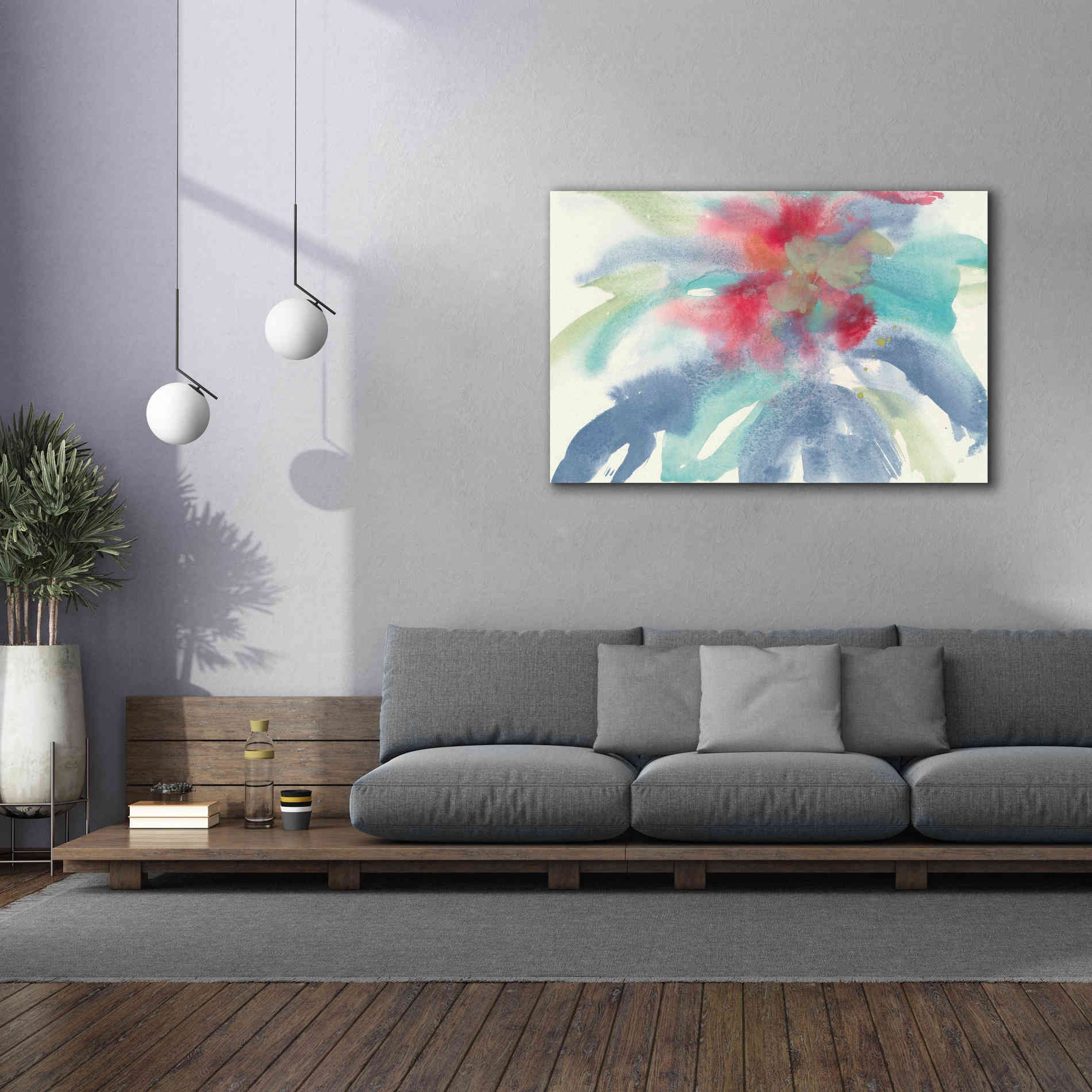 'Dusting Of Mint I' by Chris Paschke, Giclee Canvas Wall Art,60 x 40