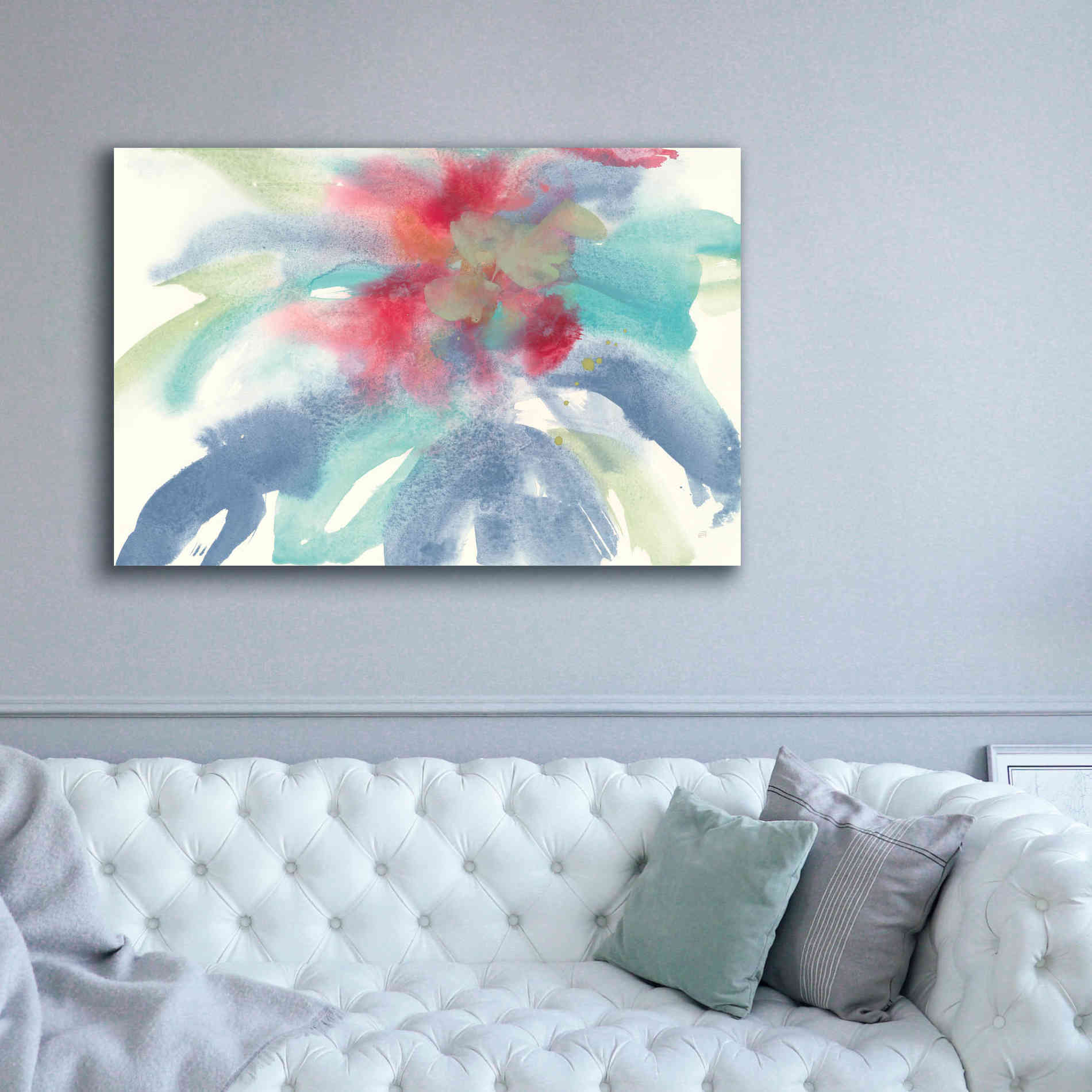 'Dusting Of Mint I' by Chris Paschke, Giclee Canvas Wall Art,60 x 40