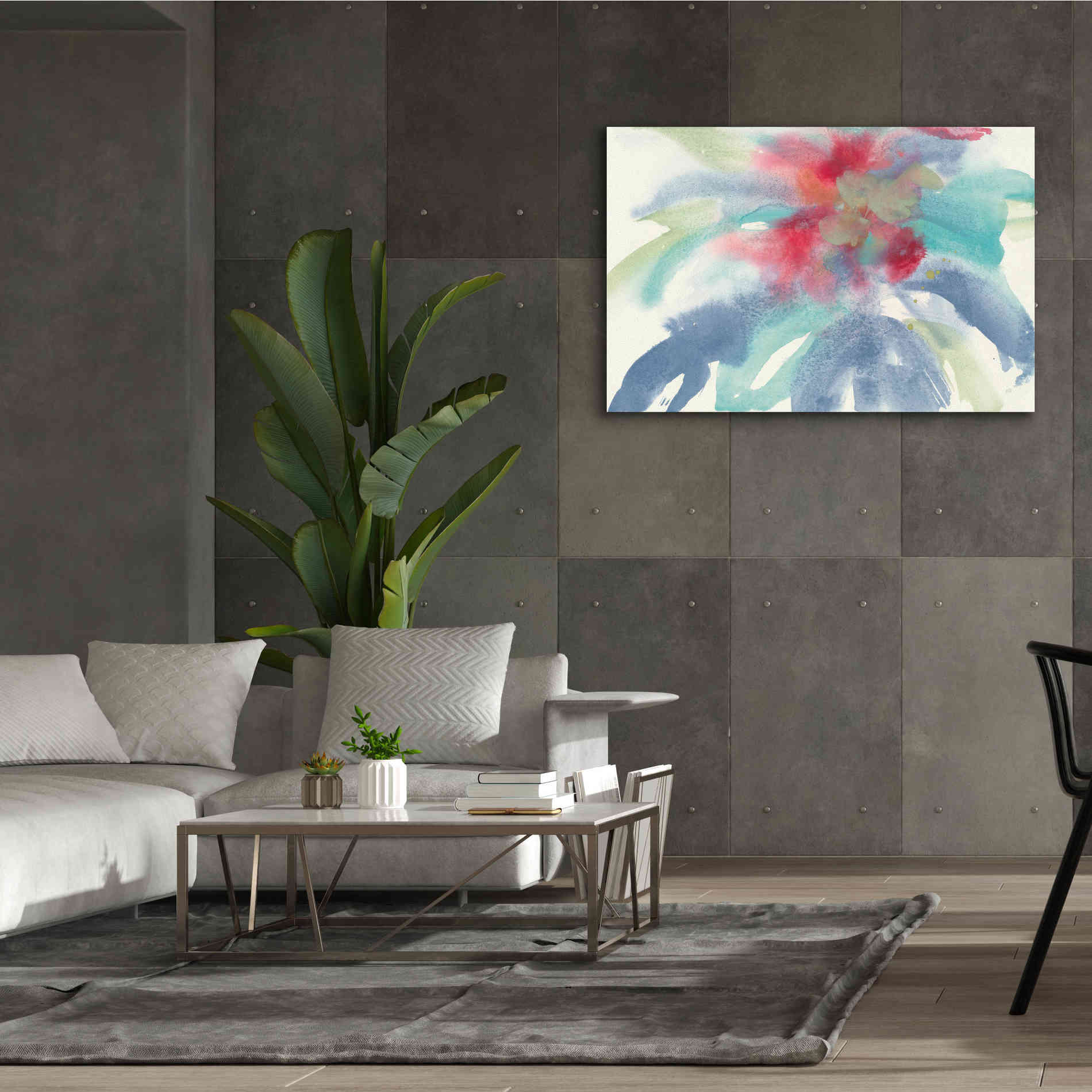 'Dusting Of Mint I' by Chris Paschke, Giclee Canvas Wall Art,60 x 40