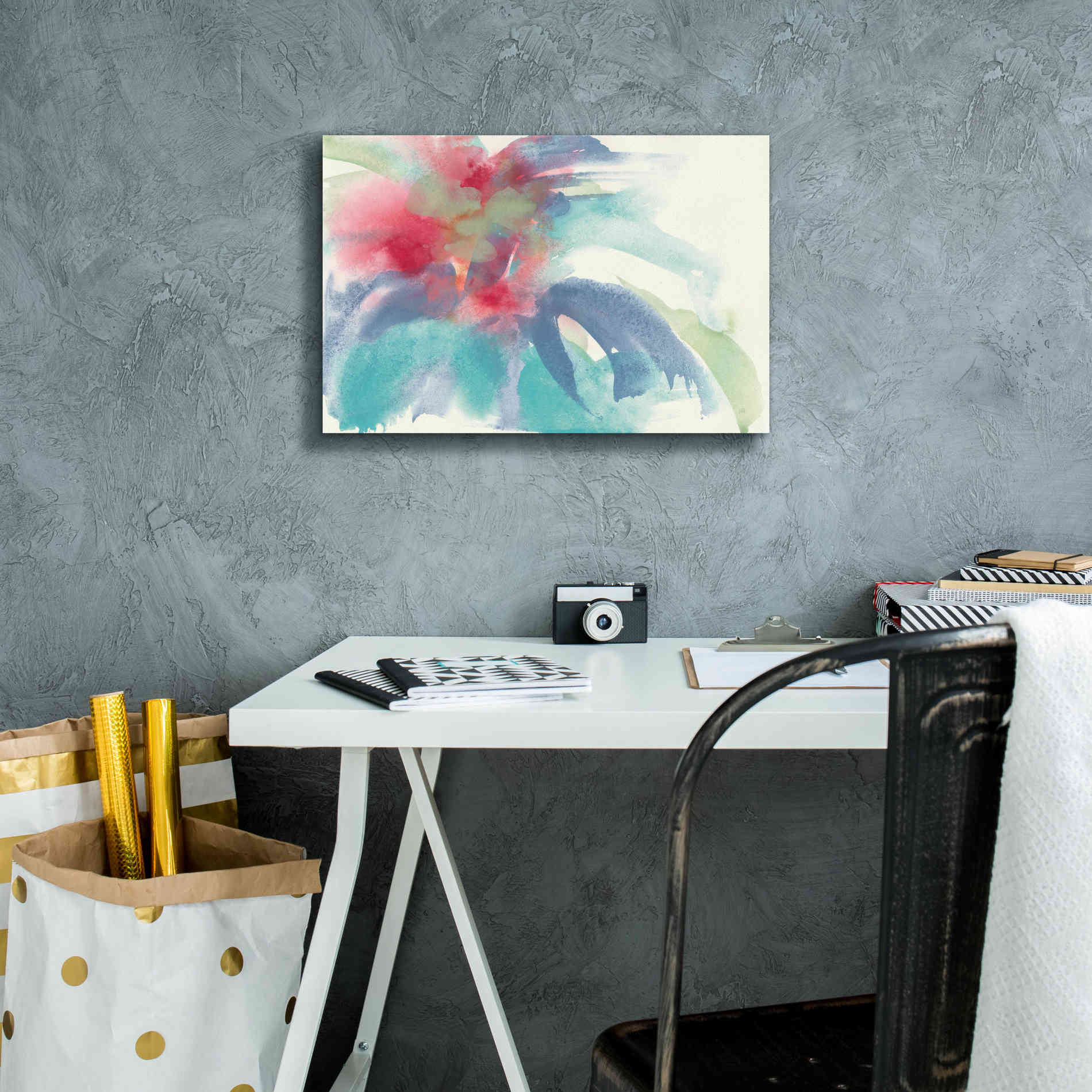 'Dusting Of Mint II' by Chris Paschke, Giclee Canvas Wall Art,18 x 12