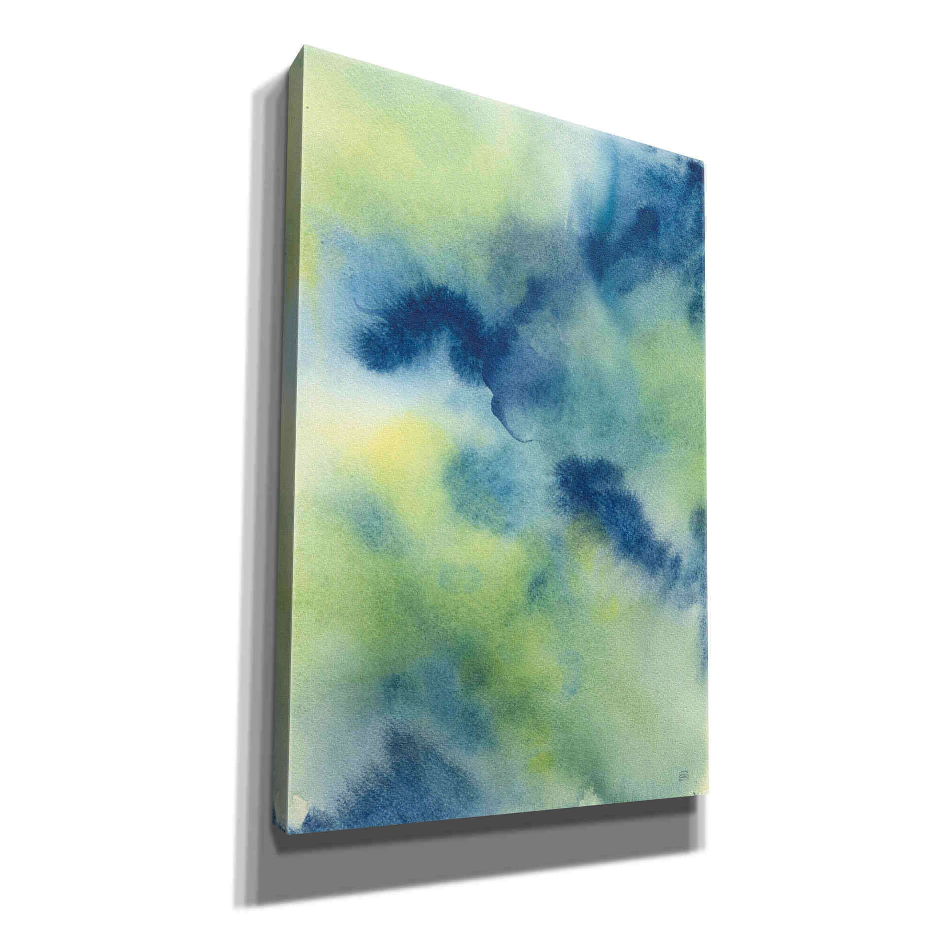 'Indigo Flow I' by Chris Paschke, Giclee Canvas Wall Art