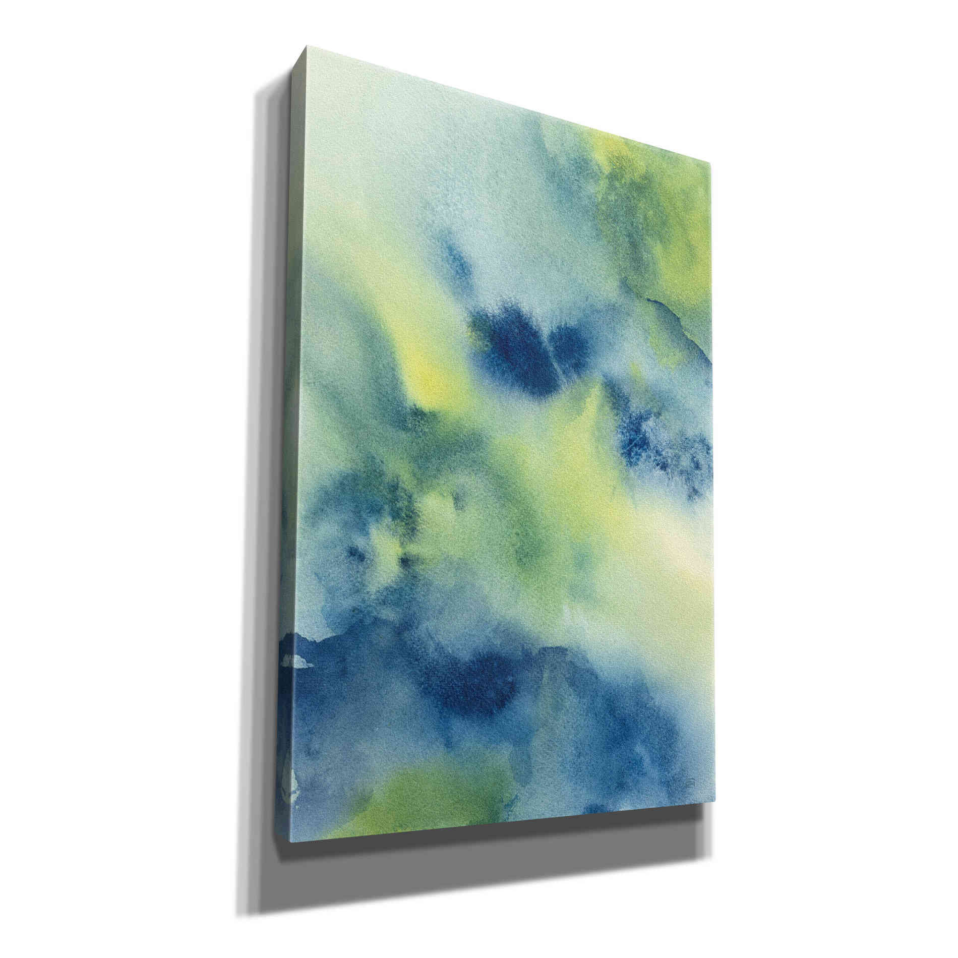 'Indigo Flow II' by Chris Paschke, Giclee Canvas Wall Art