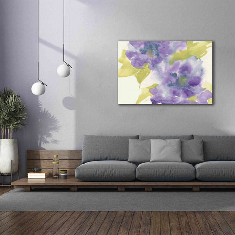 Image of 'VIolet And Gray II' by Chris Paschke, Giclee Canvas Wall Art,60 x 40