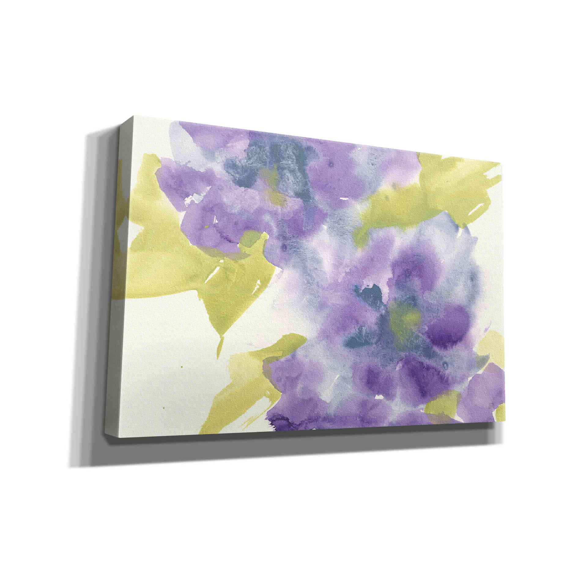 'VIolet And Gray II' by Chris Paschke, Giclee Canvas Wall Art