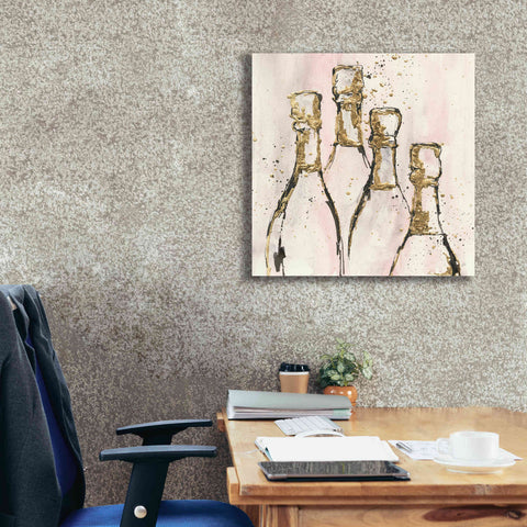 Image of 'Champagne Is Grand II' by Chris Paschke, Giclee Canvas Wall Art,26 x 26