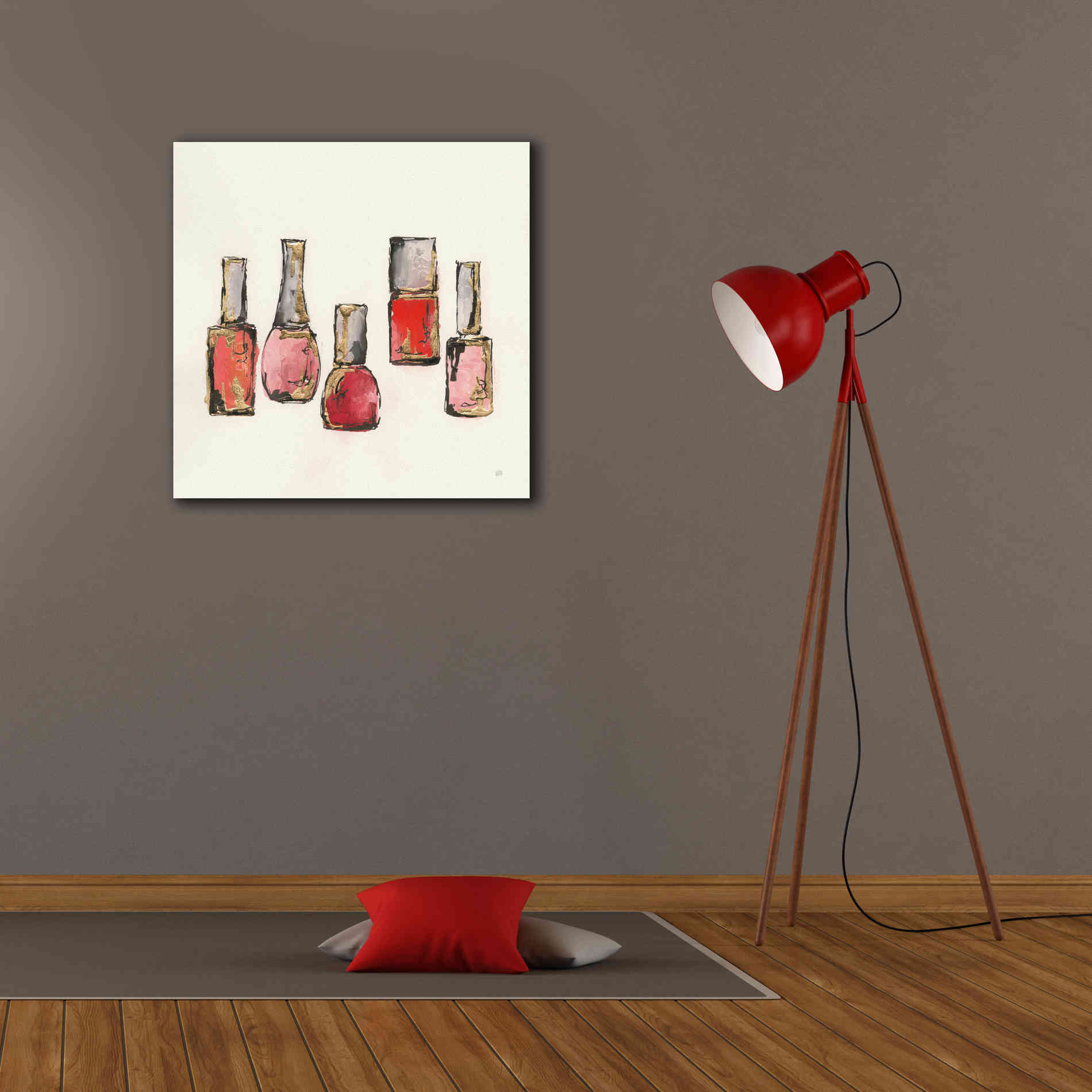 'Fashion First I' by Chris Paschke, Giclee Canvas Wall Art,26 x 26