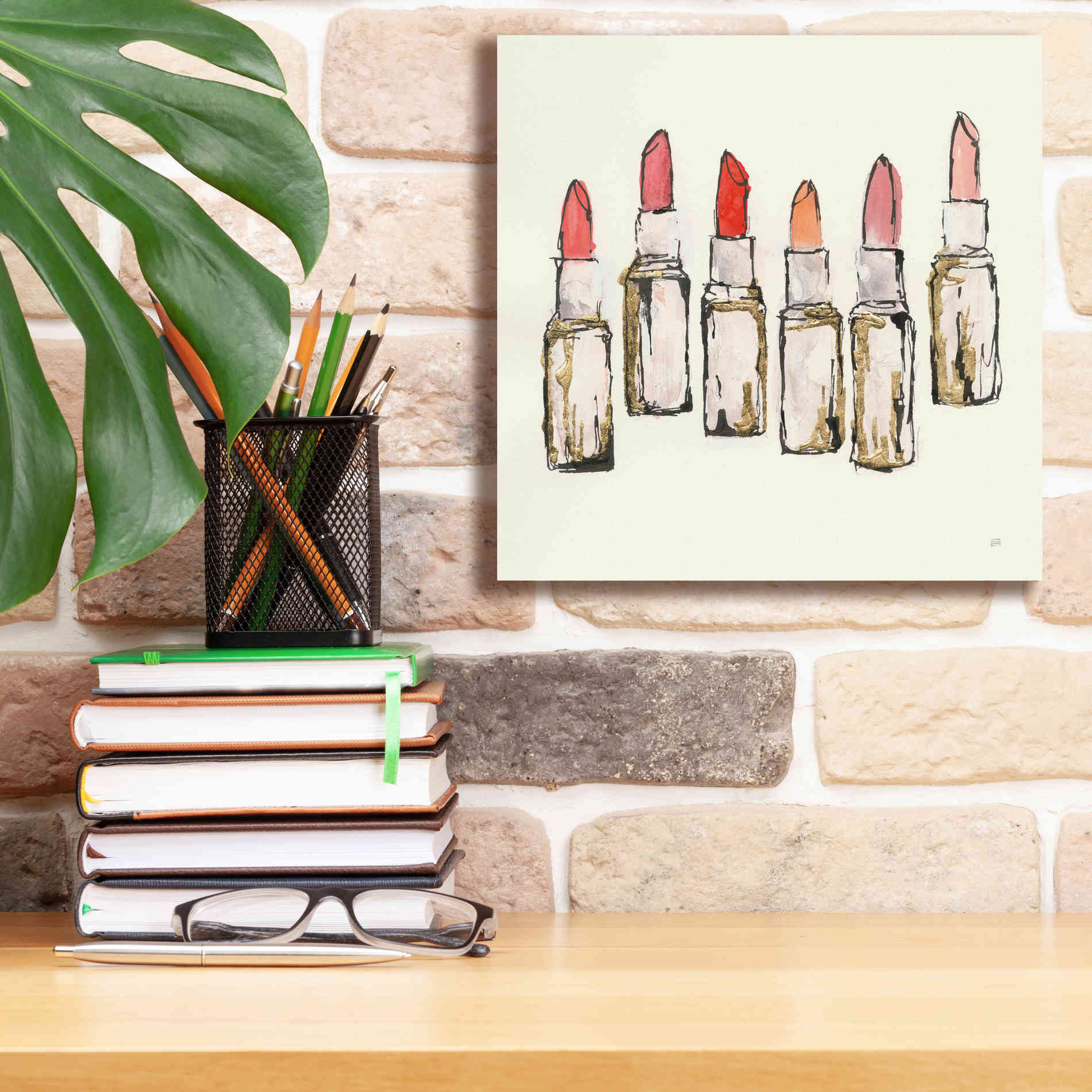 'Fashion First II' by Chris Paschke, Giclee Canvas Wall Art,12 x 12