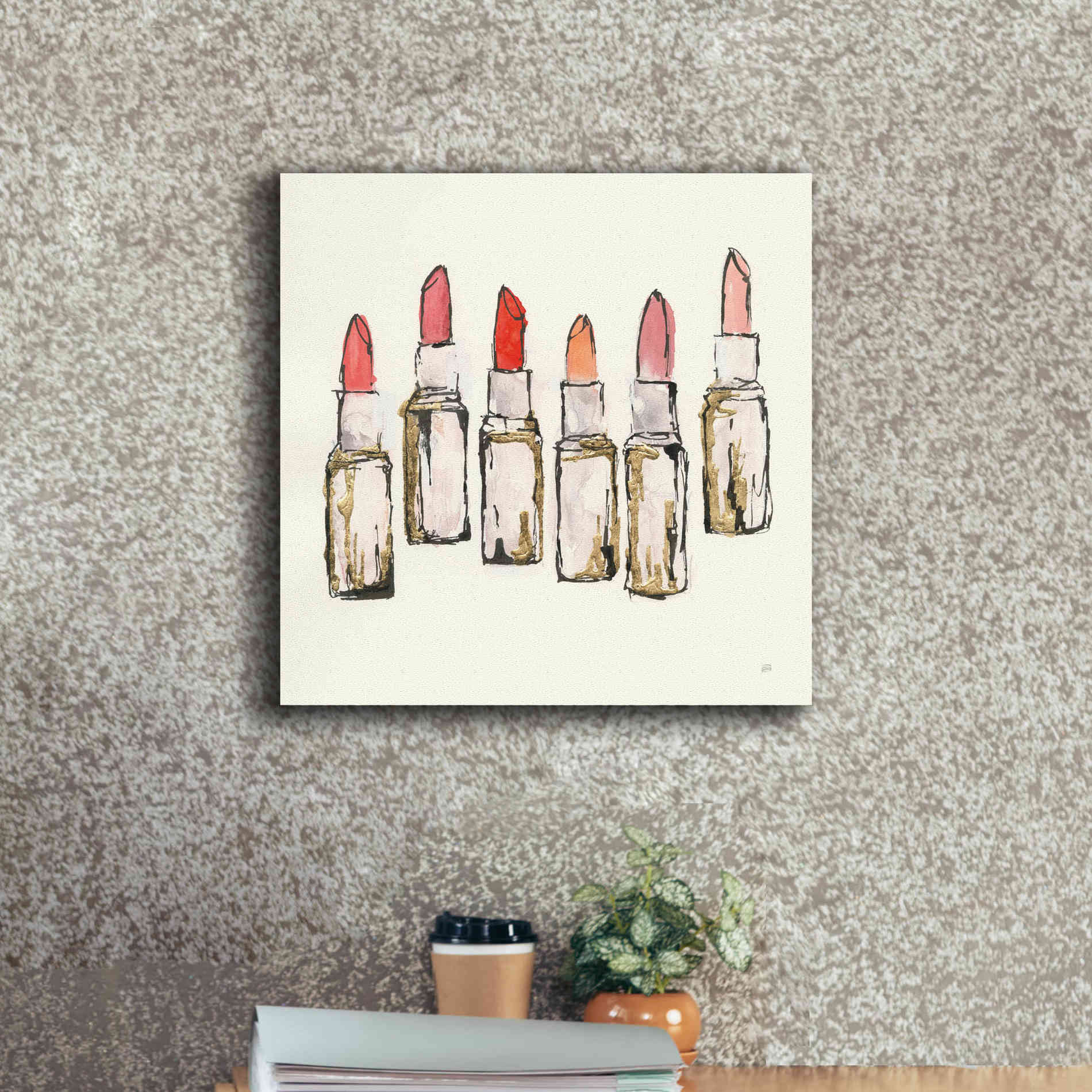 'Fashion First II' by Chris Paschke, Giclee Canvas Wall Art,18 x 18