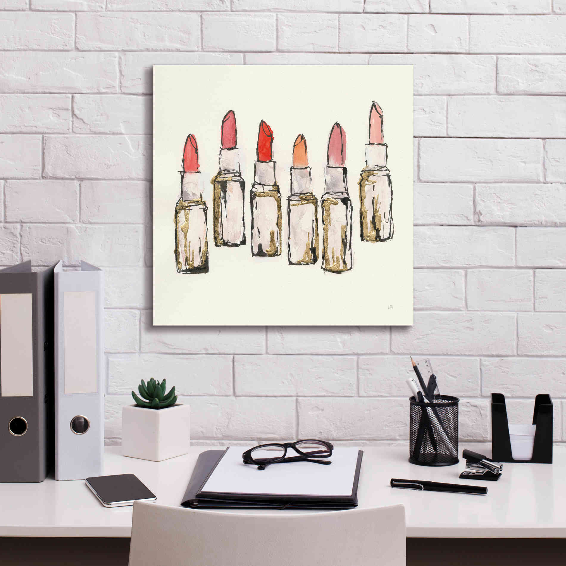 'Fashion First II' by Chris Paschke, Giclee Canvas Wall Art,18 x 18