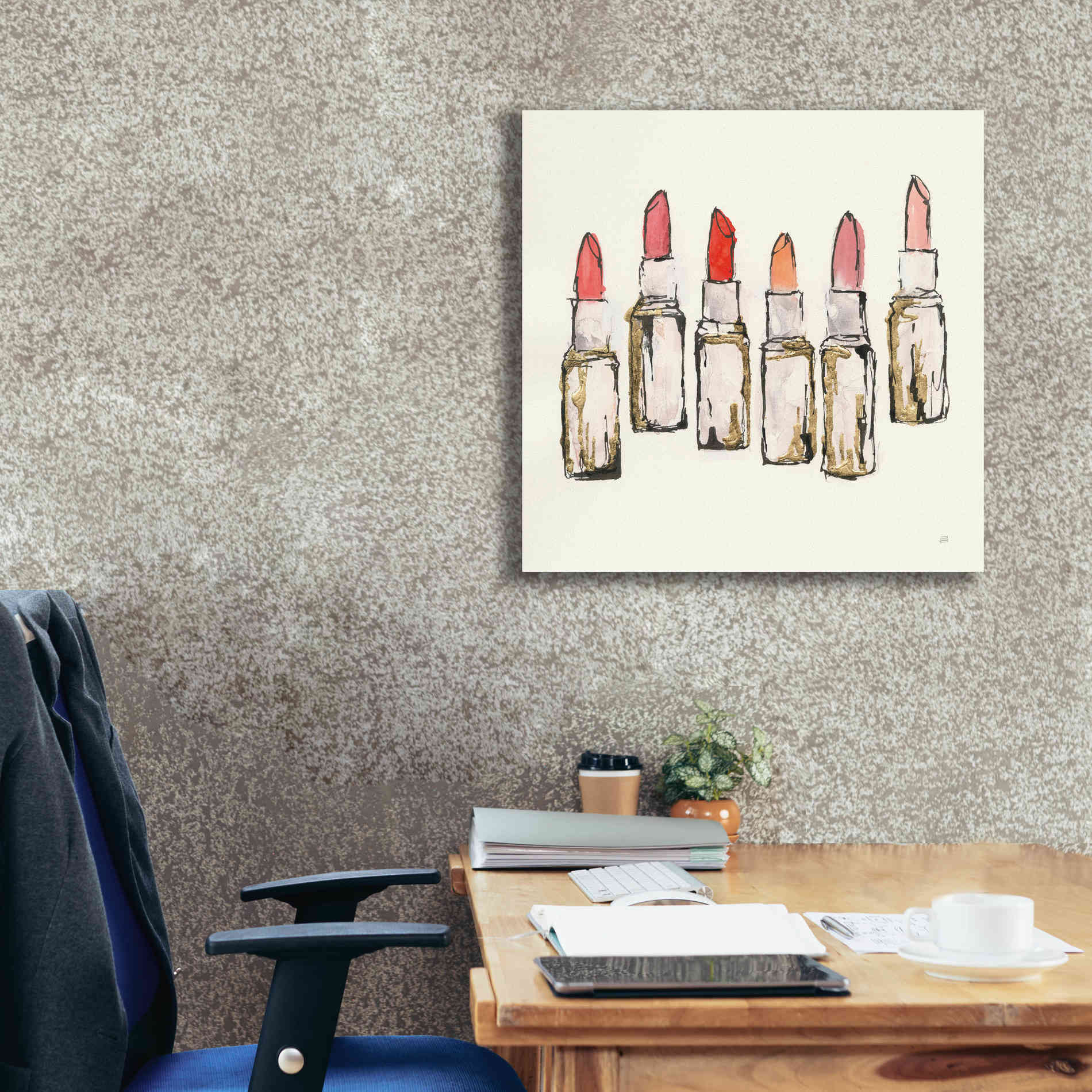 'Fashion First II' by Chris Paschke, Giclee Canvas Wall Art,26 x 26