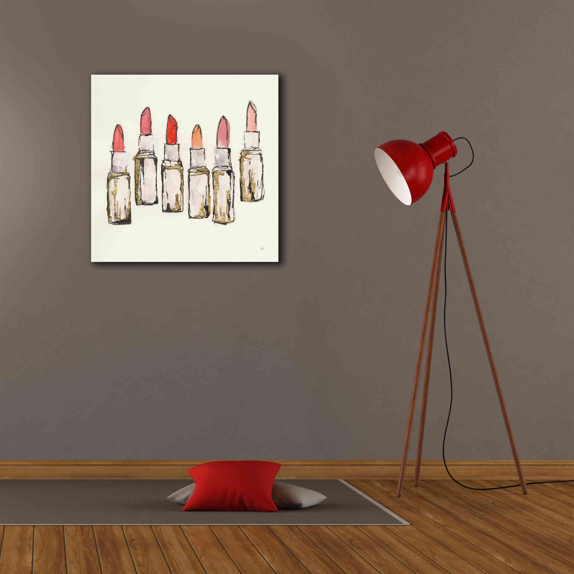 'Fashion First II' by Chris Paschke, Giclee Canvas Wall Art,26 x 26