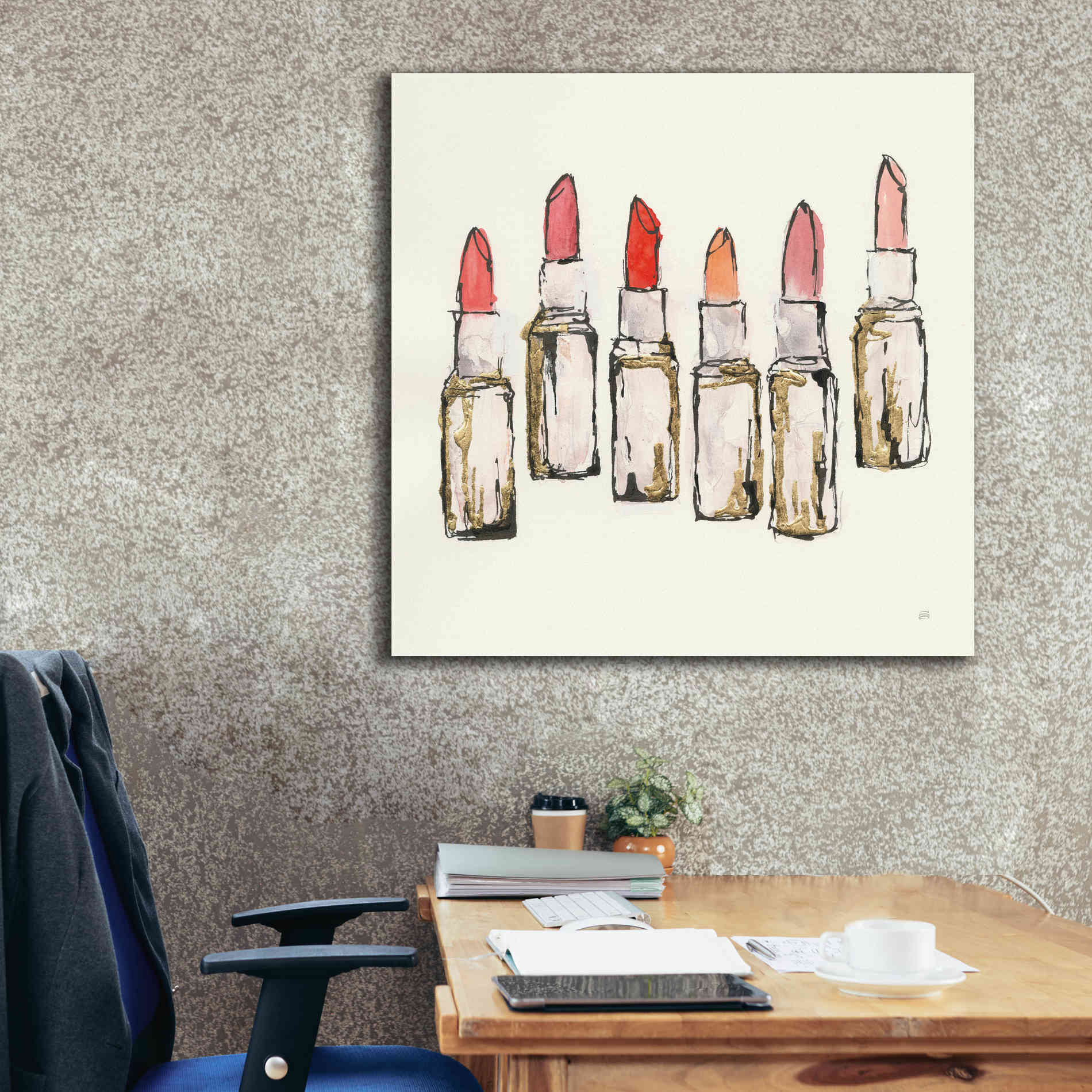 'Fashion First II' by Chris Paschke, Giclee Canvas Wall Art,37 x 37