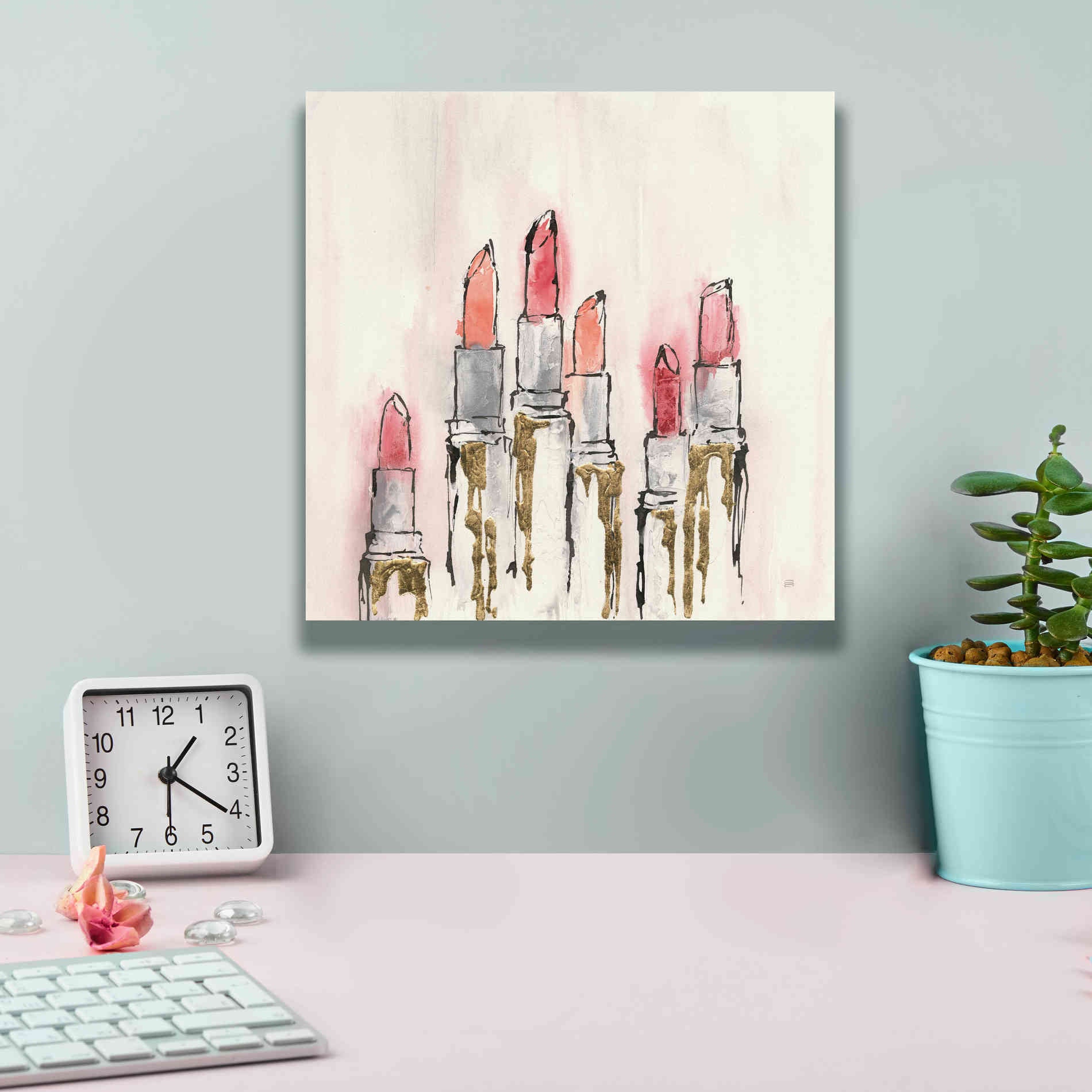 'Fashion First III' by Chris Paschke, Giclee Canvas Wall Art,12 x 12